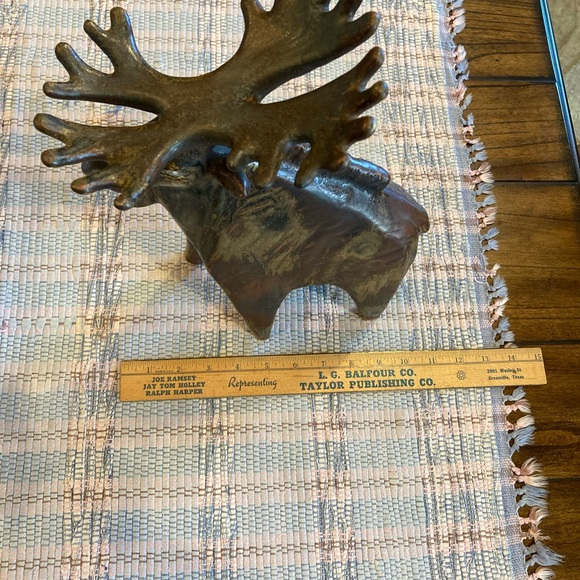 Taisto Kaasinen Pottery For Arabia Bull Moose Large Mid Century Finland - Picture 13 of 14